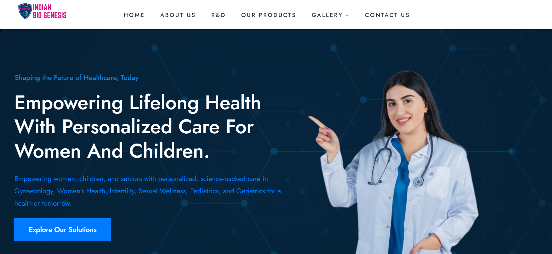 Clinic Website Development